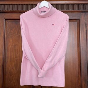 Ralph Lauren Pink Turtleneck Sweater